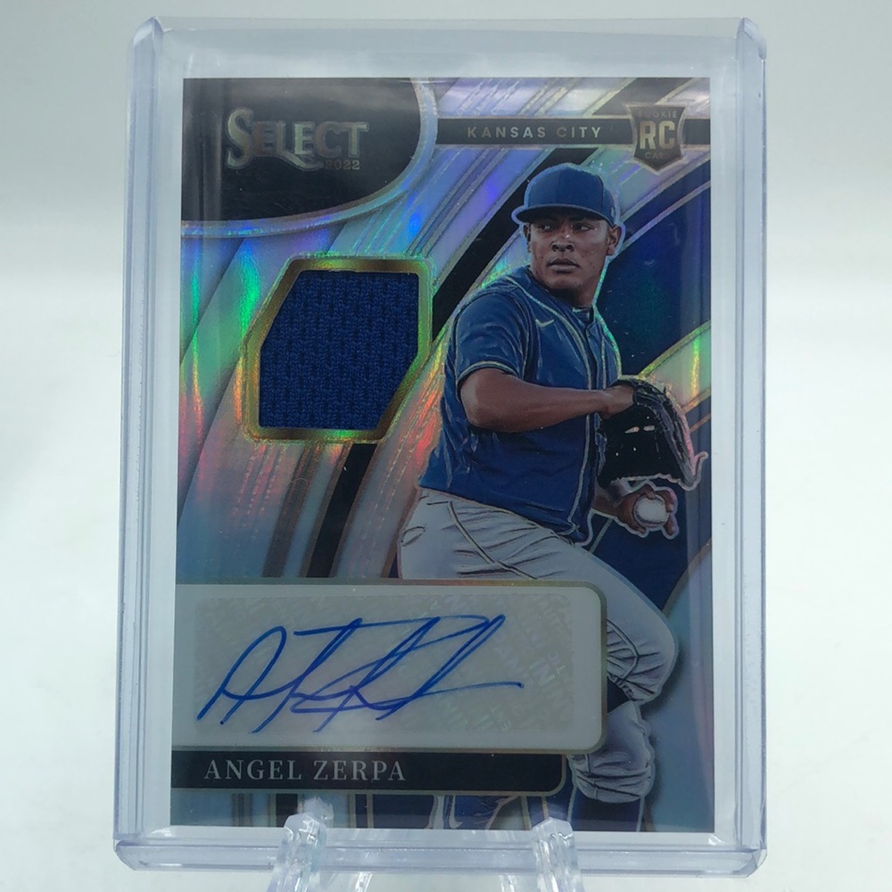 Angel Zerpa Game-Worn Patch Autograph RC